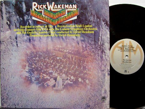Wakeman, Rick - Journey To The Center Of The Earth - Vinyl LP Record - Yes Keyboard - Rock