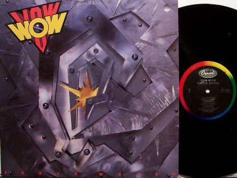Vow Wow - Shock Waves - Vinyl LP Record - Japan Heavy Metal Rock