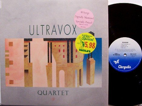Ultravox - Quartet - Vinyl LP Record - Rock