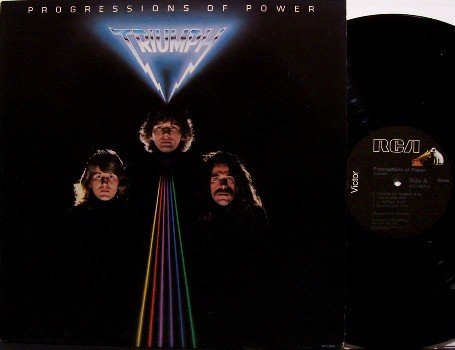 Triumph - Progressions Of Power - Vinyl LP Record - Rock