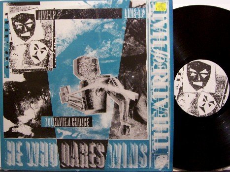Theatre Of Hate - He Who Dares Wins - Live 1981 - Vinyl LP Record - UK - Theater - Goth Punk Rock