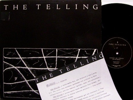 Telling, The - Self Titled - Vinyl LP EP Record + Press Letter - LA Synth / Guitar Rock