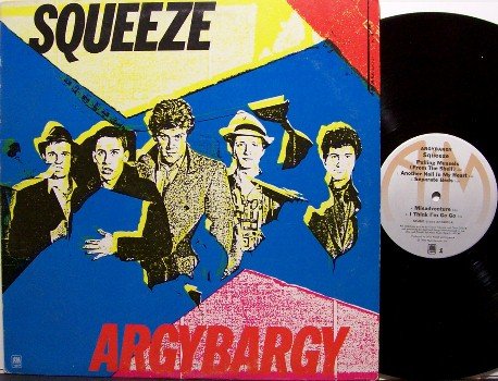 Squeeze - Argybargy - Vinyl LP Record - Rock