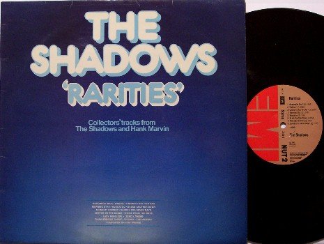 Shadows, The - Rarities - Vinyl LP Record - UK Pressing - Rock