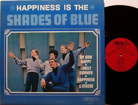 Shades Of Blue - Happiness Is The - Vinyl LP Record - Mono 1st Pressing - Detroit Rock Soul