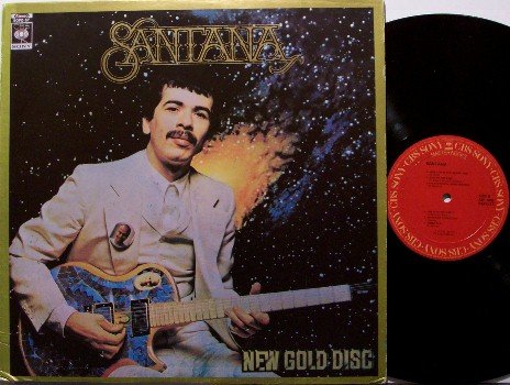 Santana, Carols - New Gold Disc - Vinyl LP Record - Philippines Pressing - Rock