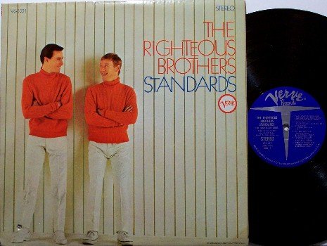 Righteous Brothers, The - Standards - Vinyl LP Record - Verve Stereo - Rock