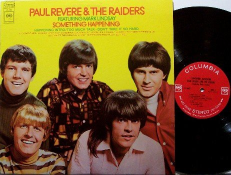 Revere, Paul & The Raiders - Something Happening - Vinyl LP Record - 360 Sound Label - Rock
