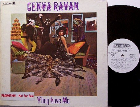 Ravan, Genya - They Love Me - White Label Promo - Vinyl LP Record - Rock