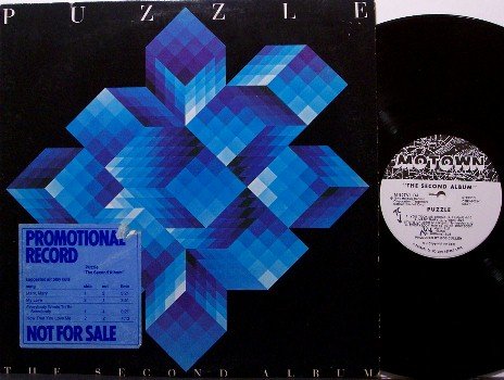Puzzle - The Second Album - White Label Promo - Vinyl LP Record - Motown - Pop Rock