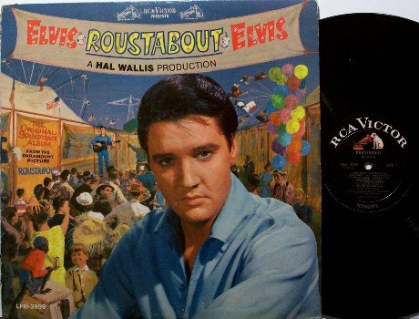 Presley, Elvis - Roustabout - Vinyl LP Record - Mono - Soundtrack Rock