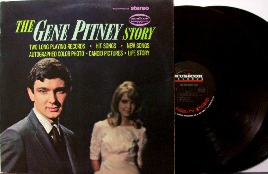 Pitney, Gene - The Gene Pitney Story - Vinyl 2 LP Record - Set - Stereo