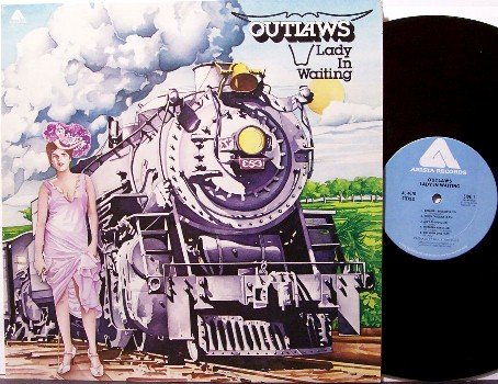 Outlaws, The - Lady In Waiting - Vinyl LP Record - Southern Rock