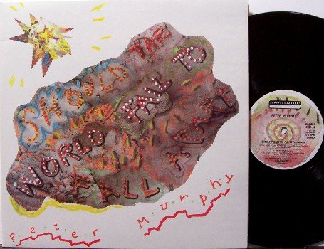 Murphy, Peter - Should The World Fail To Fall Apart - Vinyl LP Record - UK Pressing - Bauhaus - Rock