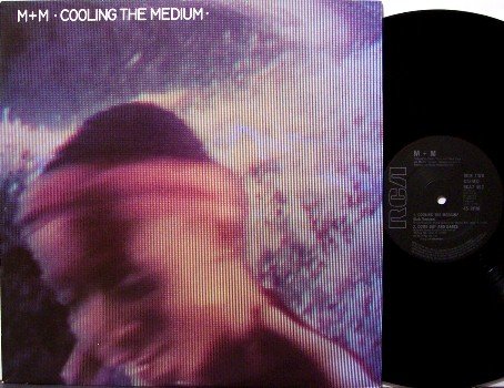 M+M - Cooling The Medium - Vinyl 12" Single Record - UK Pressing - m + m - Rock