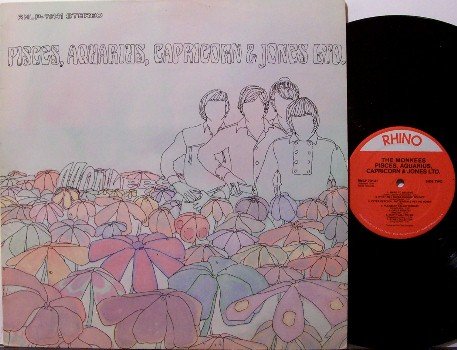 Monkees, The - Pisces Aquarius Capricorn & Jones Ltd - Vinyl LP Record - Rock