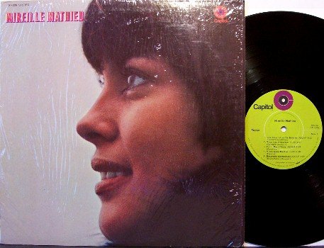 Mathieu, Mireille - Self Titled - Vinyl LP Record - French World Music - Pop