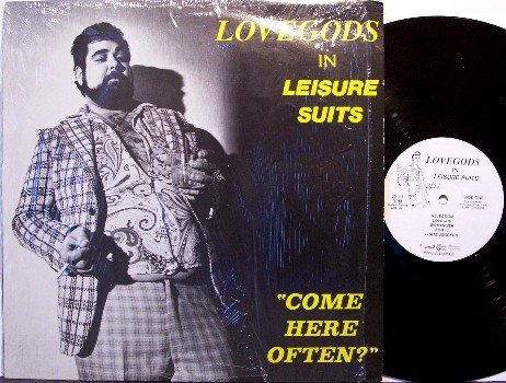 Lovegods In Leisure Suits - Come Here Often - Vinyl LP Record + Insert - Love Gods - Punk Rock