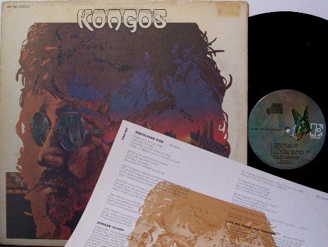 Kongos - Self Titled - Vinyl LP Record + Insert - Folk Psych Rock