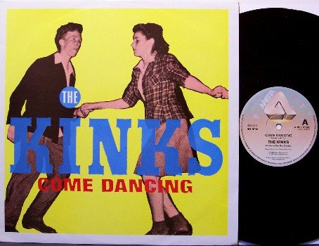 Kinks, The - Come Dancing / Noise Extended Remix - Great Britain 12" Vinyl Single Record - Rock