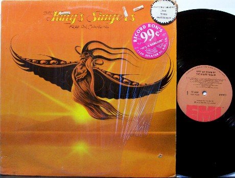 King's Singers, The - Keep On Changing - Canada Pressing - Vinyl LP Record - Rock