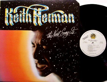 Herman, Keith - The Next Song Is - Vinyl LP Record - Steve Cropper / Tony Levin - Rock