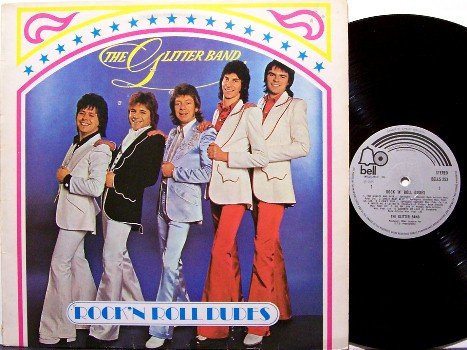 Glitter Band, The - Rock 'N Roll Dudes - UK Pressing - Vinyl LP Record - Rock
