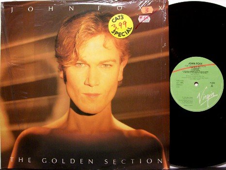 Foxx, John - The Golden Section - UK Pressing - Vinyl LP Record - Rock