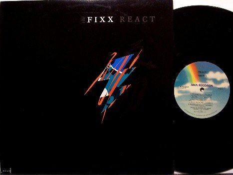 Fixx, The - React - Vinyl LP Record - Rock