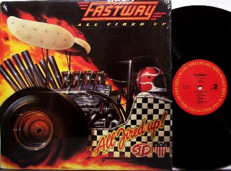 Fastway - All Fired Up - Vinyl LP Record - Rock