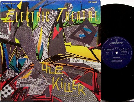 Electric Theatre - German Vinyl 12" Single Record - The Killer / Fire Drum - Rock