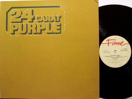 Deep Purple - 24 Carat Purple - UK Pressing - Vinyl LP Record - Rock