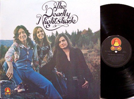 Deadly Nightshade, The - Self Titled - Vinyl LP Record - Folk Rock