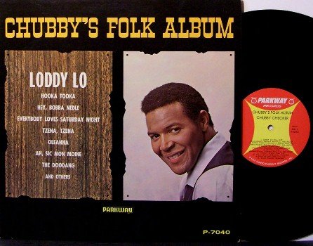 Checker, Chubby - Chubby's Folk Album - Vinyl LP Record - Rock