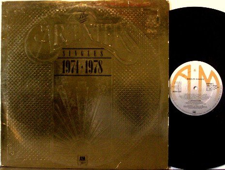 Carpenters, The - Singles 1974-1978 - UK Pressing - Vinyl LP Record - Pop