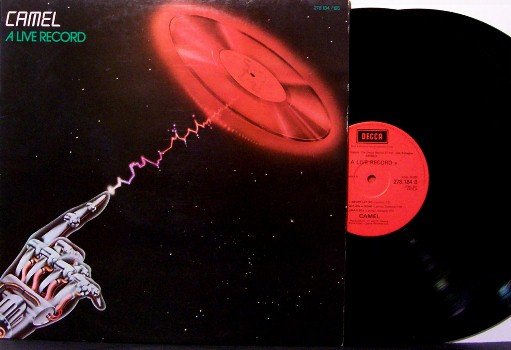 Camel - A Live Record - France Pressing - Vinyl 2 LP Set - Rock