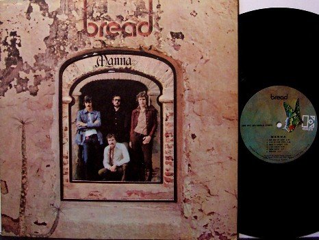 Bread - Manna - Vinyl LP Record - Tri Fold Cover - Pop Rock