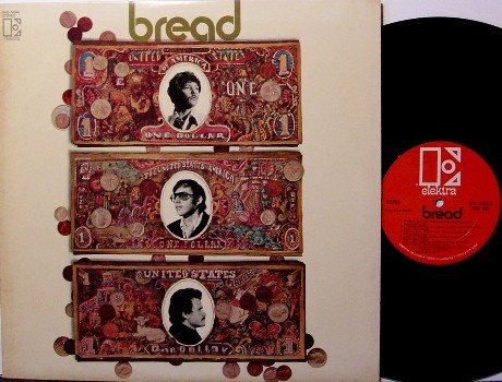 Bread - Self Titled - Vinyl LP Record - Pop Rock