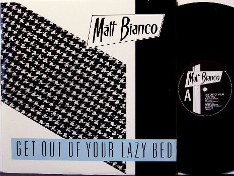 Bianco, Matt - Get Out Of Your Lazy Bed Extended Mix - UK Pressing - Vinyl 12" Single Record -Rock