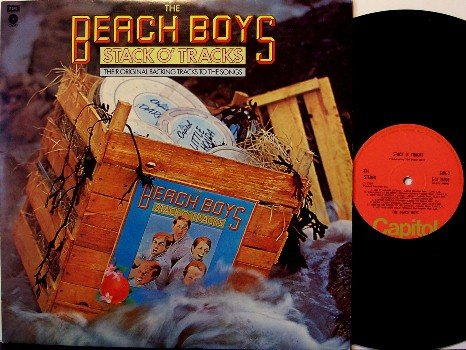 Beach Boys, The - Stack O' Tracks - UK Pressing - Vinyl LP Record - Rock