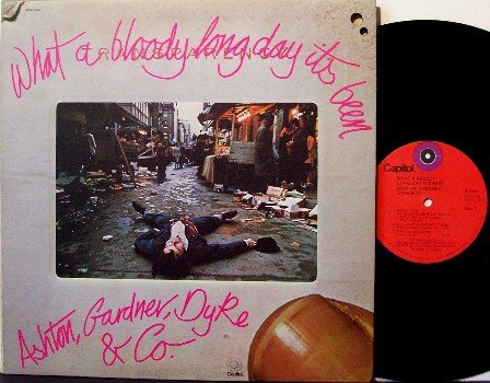 Ashton Gardner Dyke & Co - What A Bloody Long Day It's Been - Vinyl LP Record - Rock