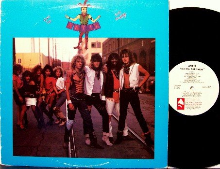 Antix - Get Up Get Happy - Vinyl LP Record - Rock