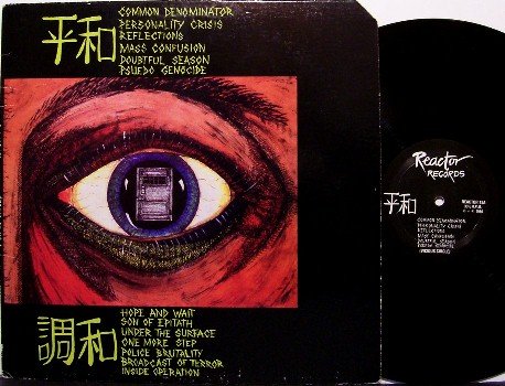 Vicious Circle - Reflections - Vinyl LP Record + Insert - 1980's Australian Punk Rock