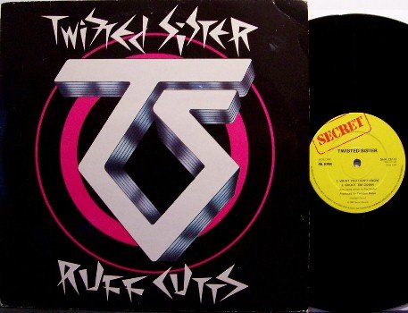 Twisted Sister - Ruff Cutts - Vinyl Mini LP Record - Rough Cuts - UK Pressing - Rock