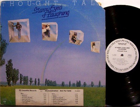 Starry Eyed & Laughing - Thought Talk - Vinyl LP Record - White Label Promo - Rock