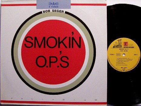 Seger, Bob - Smokin OP's - German Pressing - Vinyl LP Record - O.P.s - Rock
