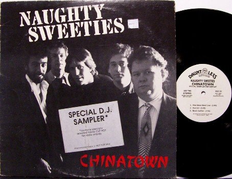 Naughty Sweeties - Special Promo Only DJ Radio Sampler - Vinyl LP Record - Rock