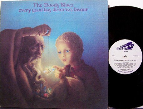 Moody Blues, The - Every Good Boy Deserves Favour - Vinyl LP Record - Rock