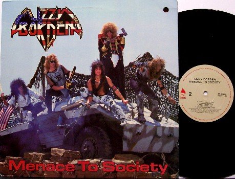 Lizzy Borden - Menace To Society - Vinyl LP Record - Rock