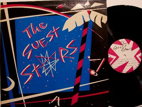 Guest Stars, The - Self Titled - UK Pressing - Vinyl LP Record - Jazz Funk Rock